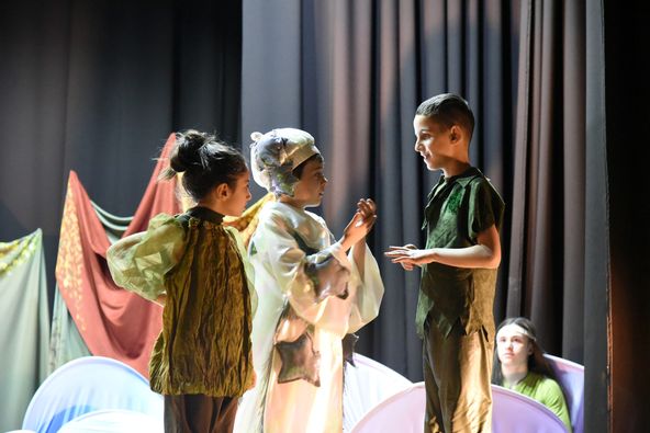 Children Enjoy Therapy in Theater